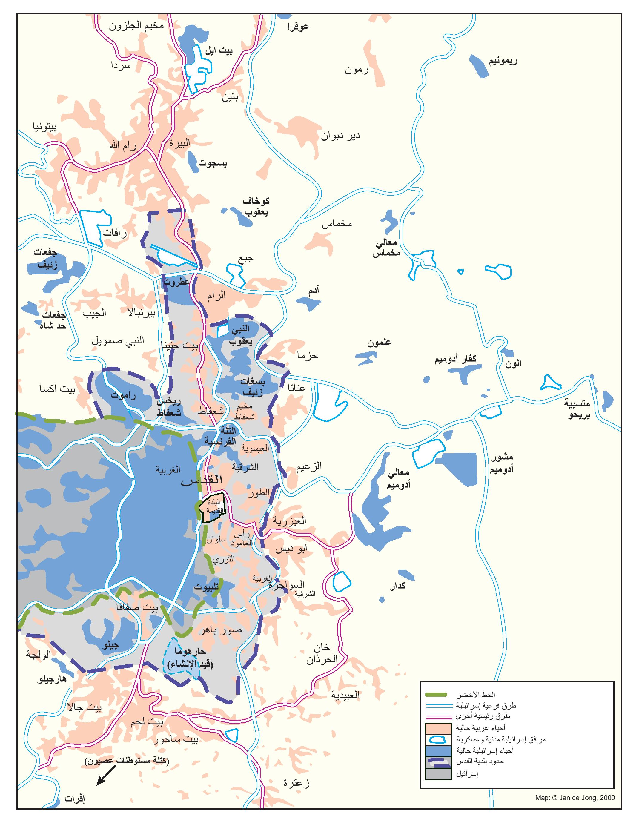 Jerusalem Map
