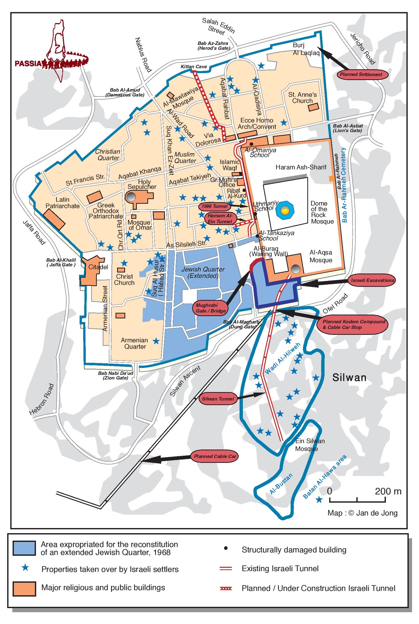 Jerusalem Map