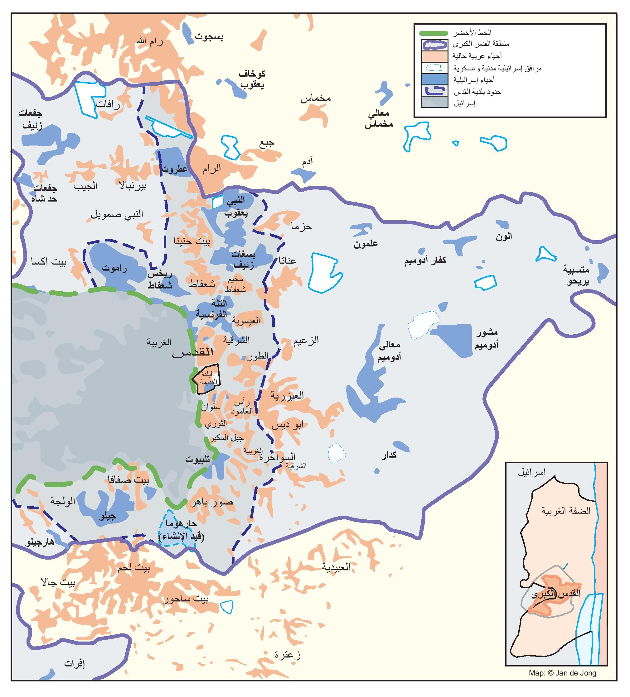 Jerusalem Map