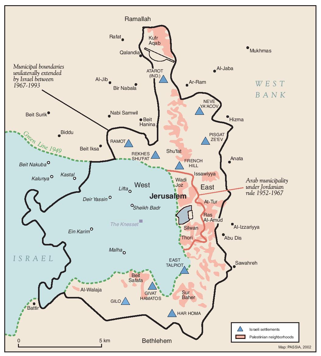 Jerusalem Map