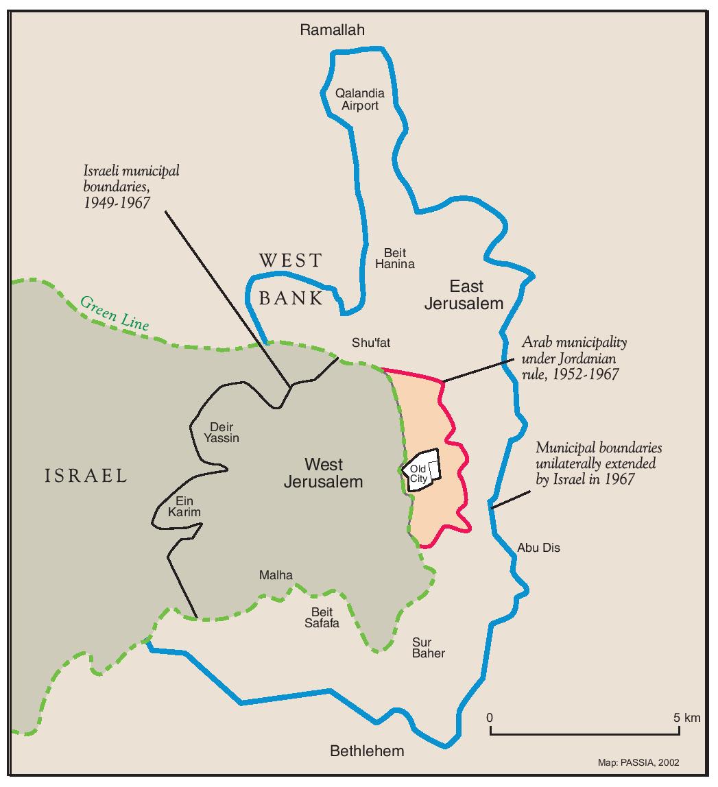 Jerusalem Map