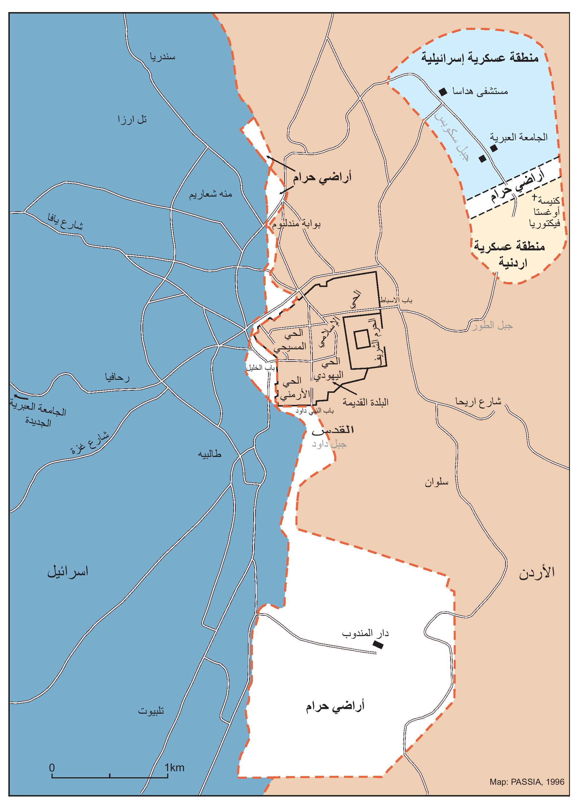 Jerusalem Map