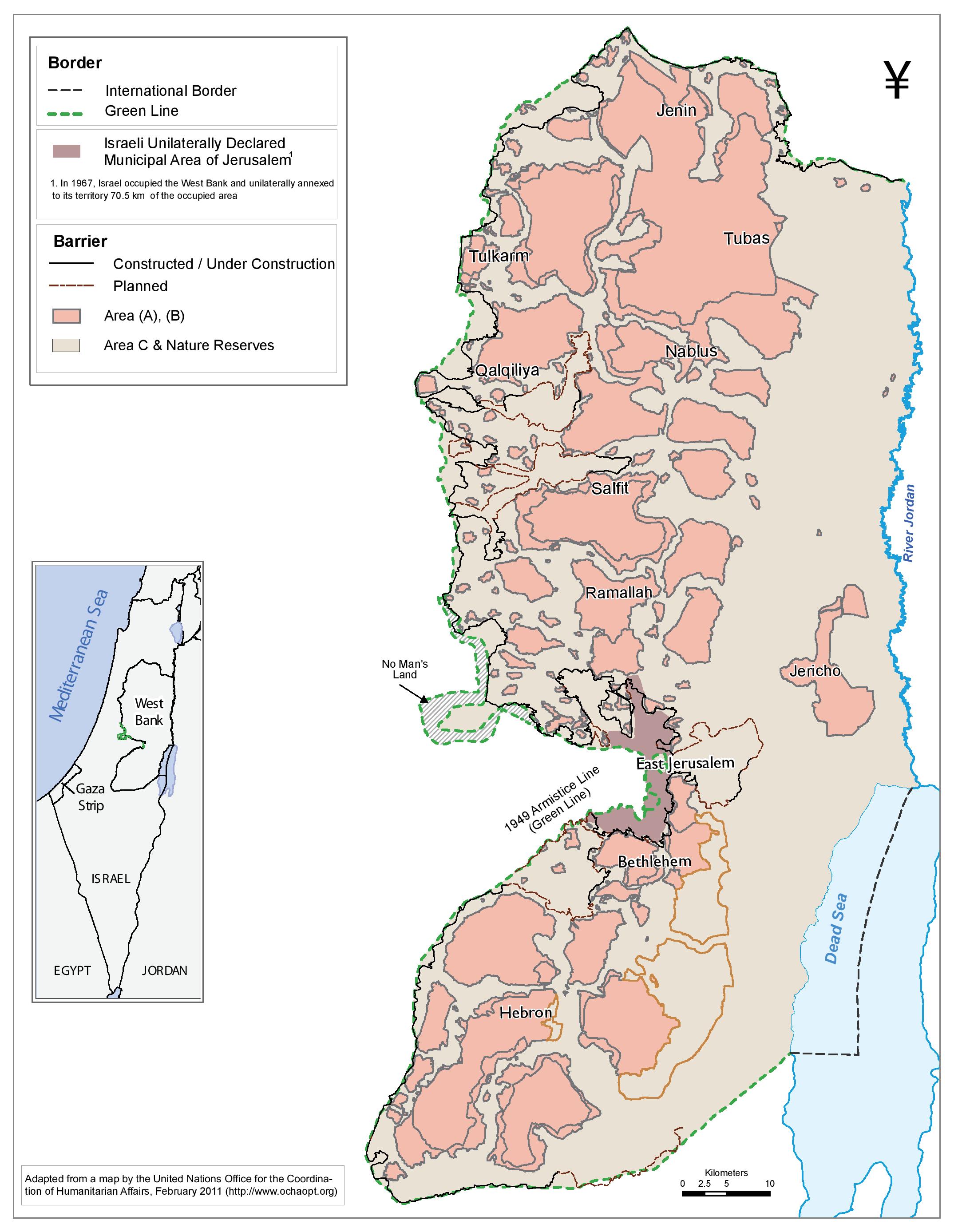 Jerusalem Map
